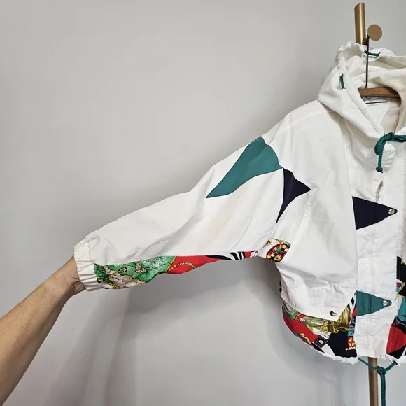 VTG Mulberry Street Nautical Full Zip Hooded Jacket.See Measurment/About L/XL - Picture 3 of 16